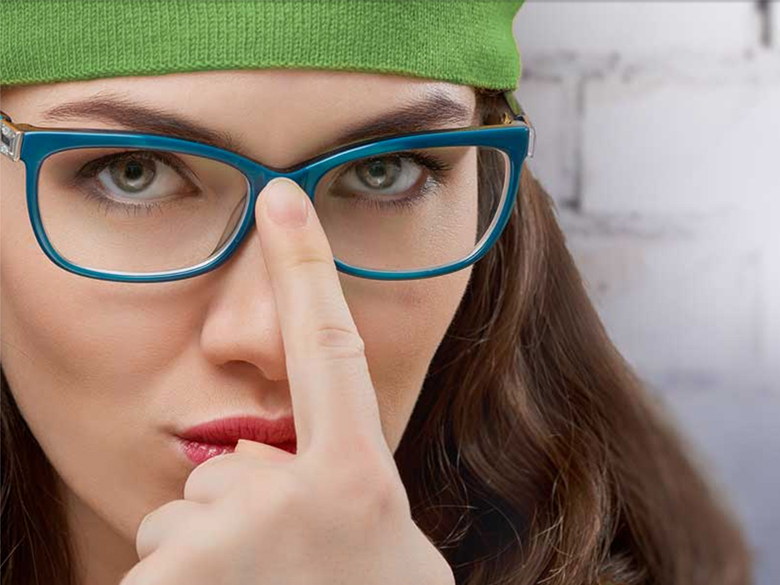Bon d'achat sur des lunettes prescrites