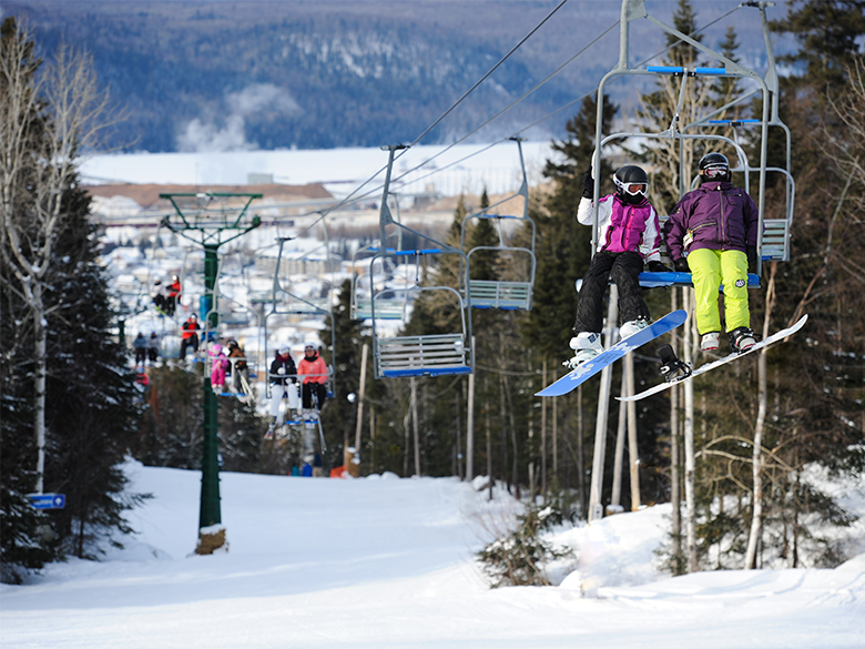 Passe de ski pour 5 entrées journalières en Mauricie