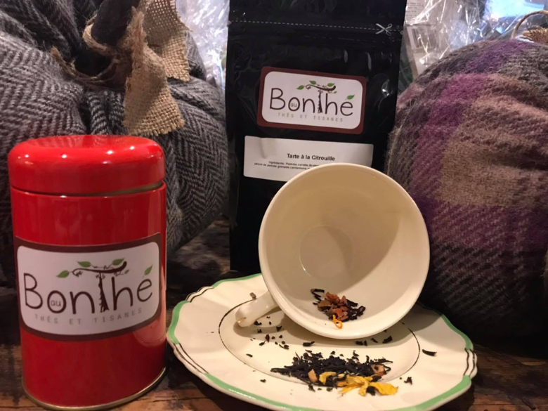 Bon d'achat sur les produits Au Bon Thé chez Les Bricoleuses à Berthierville