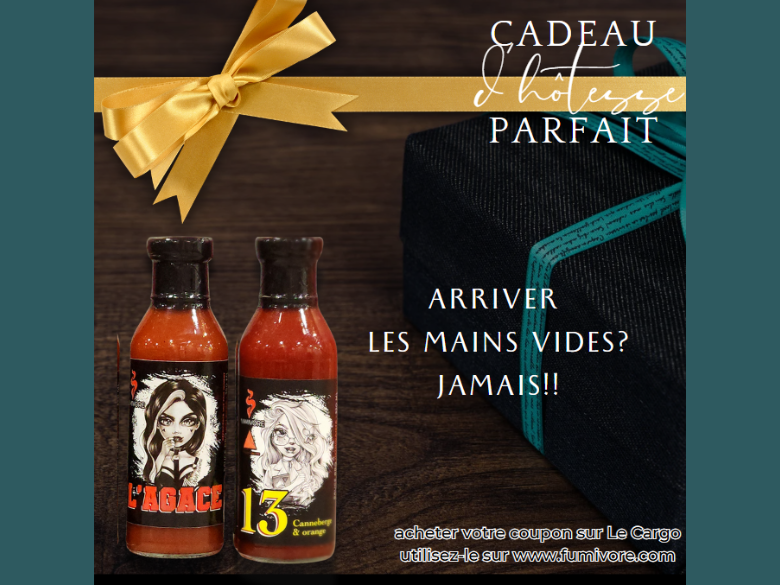Kit duo pour hôtesse - 2 sauces