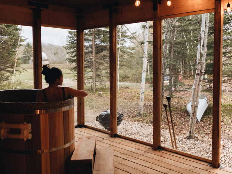 Code promo pour un hébergement en chalet, micro-cabine ou dôme