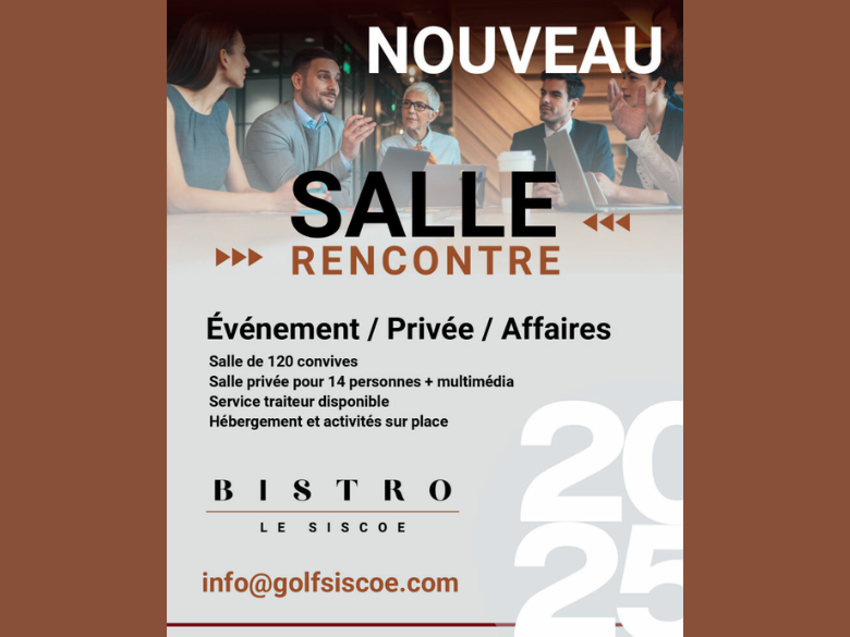 Photo – Club de Golf Siscoe – Salle de location – 1
