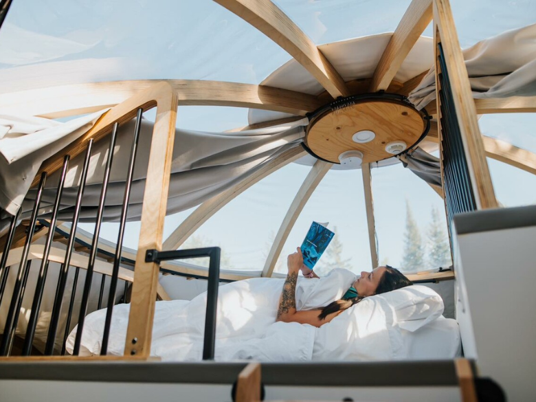 Bon d'achat valide sur un séjour de 2 nuits minimum en dôme