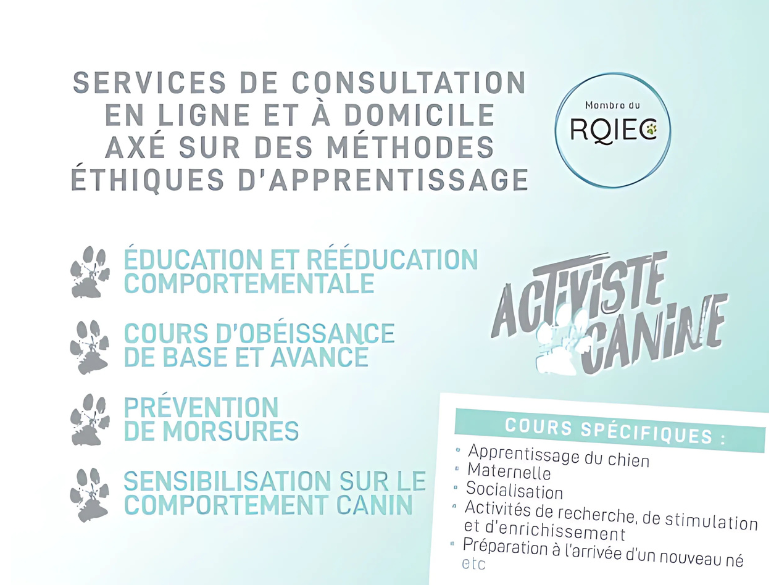 Jessica Gagnon Intervenante Canin – 1